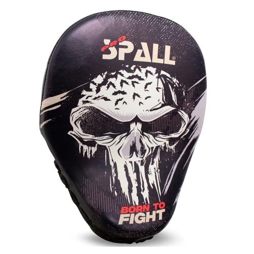Curved Boxing Pads - Boxing Mitts and Punch Pads, Muay Thai MMA Focus Boxing Mitts Suitable for Boxing, Kickboxing, Karate, and Martial Arts - color: BTF-Black
