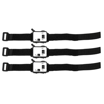 Socobeta 3Pcs Manual Golf Stroke Counter Wrist Watch Style Score Keeper Accessories