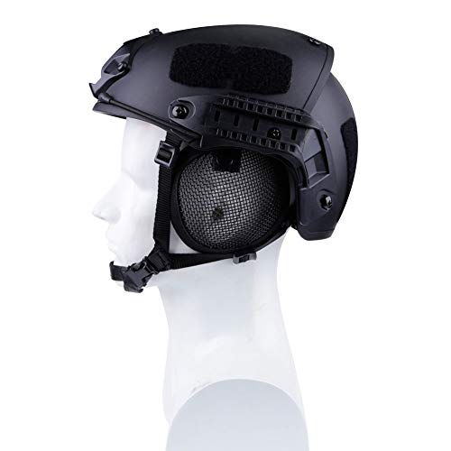 Steel Net Ear Protection for CS Games Shooting Tactical Airsoft Paintball