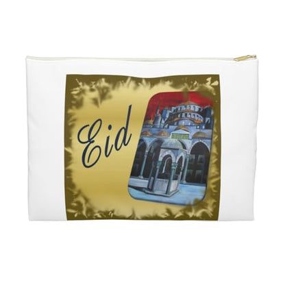 3dRose Eid- feast of the sacrifice, greater eid, muslim holiday, islamic, bayram, eker bayram Accessory Pouch Small - size: Small