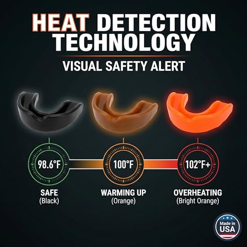 Heat Sensing Mouthguard – Color Changing | OSHA & SB 1248 Safety - color: Heat Sensing Color (Adult)