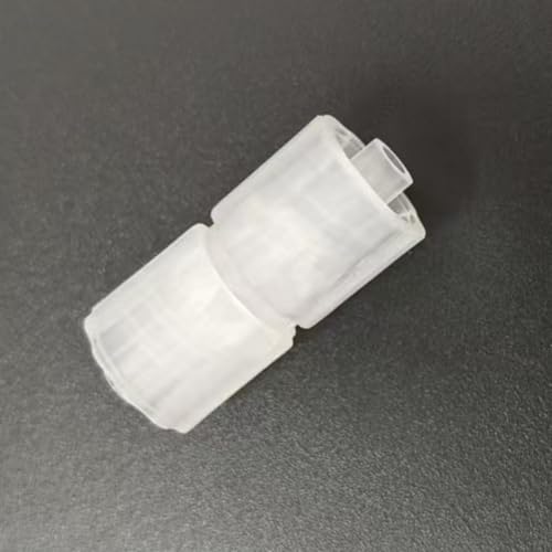25pcs Fitting Luer Lock Adapter Coupler Male to Male PP Plastic for Laboratory Biochemical/Analytical Instruments, Food Machinery, Aquarium Equipment, Massage Equipment, Inkjet Printing