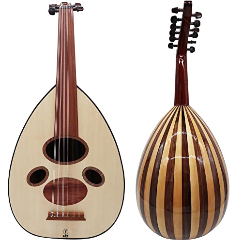Quality Professional Arabian Oud With Soft Carry Case (Walnut - Linden)