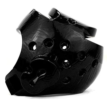 AAMA Taekwondo and Karate Sparring Foam Head Guard - color: BLACK, size: XX-Large