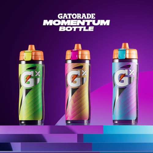 Gatorade Gx Bottle, Momentum Neon Pink - color: Neon Pink, size: 30 Ounces