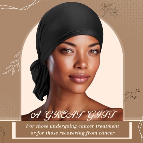 Syhood Slip on Pre Tied Head Scarves for Women - color: Basic Colors