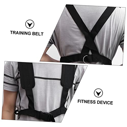 SUPVOX 2pcs Sled Harness with Padded Shoulder Straps Non Slip Resistance Belt for Strength Training and Speed Improvement Suitable for Crossfit Yoga and Fitness Workouts