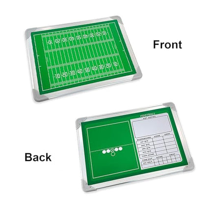 Magnetic Rugby Coaching Board, Rugby Clipboard for Coaches with Marker Pens, Magnets, Storage Bag, Eraser, for Training