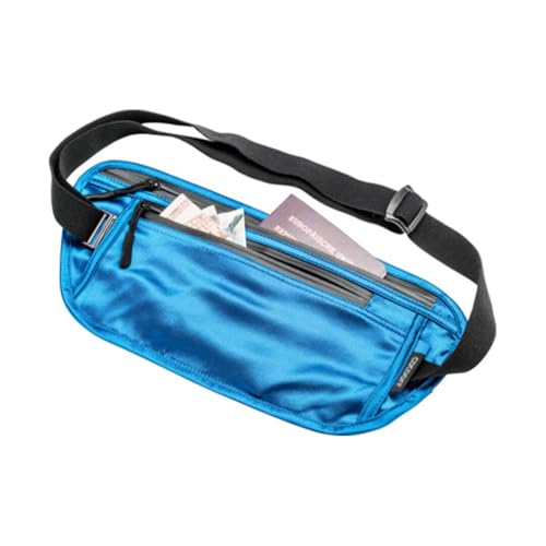 COCOON Monsoon Silk RFID Waist Wallet - Blue Lagoon - color: Blue Lagoon