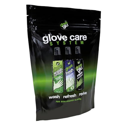 Gloveglu Glove Care Essentials System Bundles - size: 120ml (Pack of 3), style: Wash + Refresh + Revive