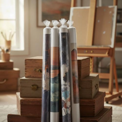 20PCS 8" x 60" Extra Long Clear Plastic Sleeves for Posters and Banners | Heavy Duty, 2 Mil Thick, Flat Open, Long Tube Storage Bags for Packaging Blueprint, Fishing Rods & Large Narrow Items - color: 8" x 60"-20PCS