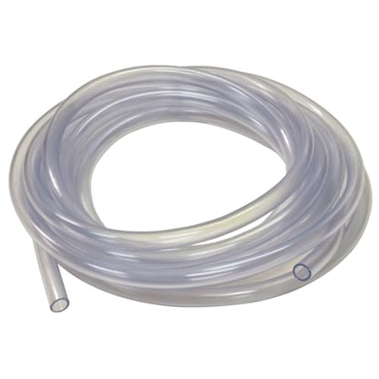 Eastman 1/4 Inch ID (3/8 Inch OD) PVC Clear Vinyl Tubing, 20 Foot Length, 98563 - size: 1/4 in. ID x 3/8 in. OD, style: 20 Ft.