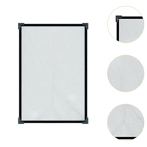 Aquarium Screen Top Cover Protective Net Anti Jumping Tear Resistant DIY Kit Fish Guard Easy to Use Mesh Lid - size: 100cmx50cm