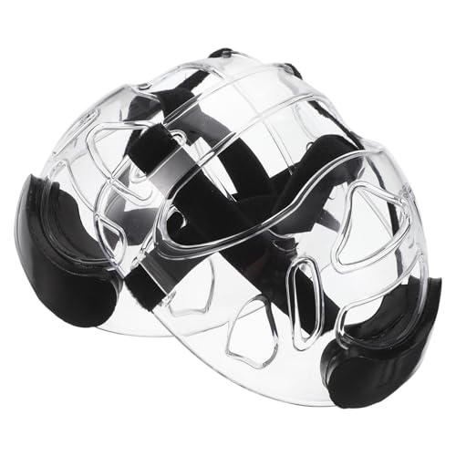 Toddmomy 2 Pack Taekwondo Face Guard Mask Detachable Full Face Protective Headgear for Karate Sparring Gear Kickboxing Training Martial Arts Protective Gear for Youth and Adults