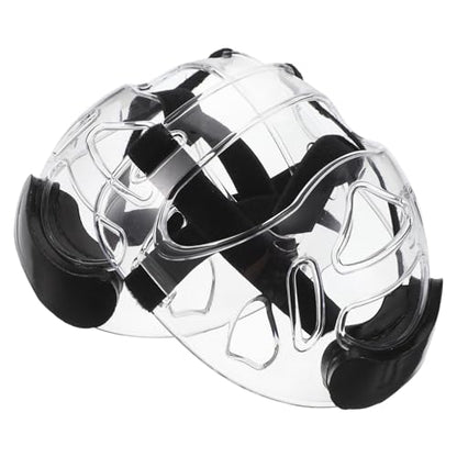 Toddmomy 2 Pack Taekwondo Face Guard Mask Detachable Full Face Protective Headgear for Karate Sparring Gear Kickboxing Training Martial Arts Protective Gear for Youth and Adults