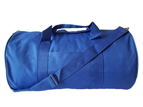 Impecgear Round Duffel Team Sports Equipment Bags, Travel Gym Fitness Bag. - color: Royal