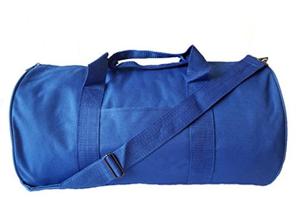 Impecgear Round Duffel Team Sports Equipment Bags, Travel Gym Fitness Bag. - color: Royal