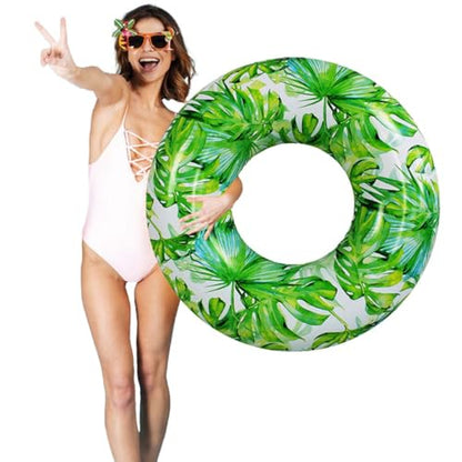 Adult Pool Floats,Inflatable Pool Floats,Pool Swimming Ring,Water Fun Large Inflatable Summer Beach Swimming Rafts Adult