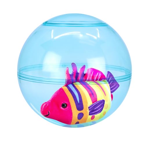 zhuzhu Aquarium Bubble Ball & Surf Board with Mandarin Fish