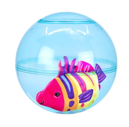 zhuzhu Aquarium Bubble Ball & Surf Board with Mandarin Fish