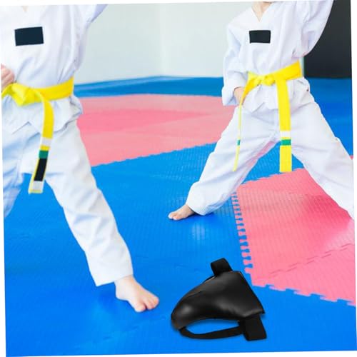 BESPORTBLE Boxing Fighting Crotch Guard Professional Groin Protector for Boys and Girls Thai Kickboxing Taekwondo Training Accessories Long-Lasting Durability