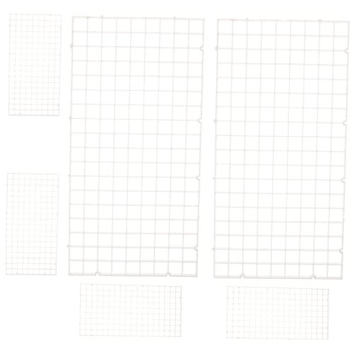 6Pcs Aquarium Divider Mesh Isolation Board Fish Tank Filtering Trays for Fish Breeding Separation Design - size: 30X15cm