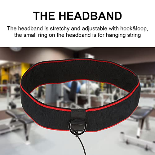 VGEBY Boxing Reflex Ball Set, Lightweigh Boxing Reflex Ball Headband Boxing Punch Exercise Ball Equipment for Reflex Speed Training