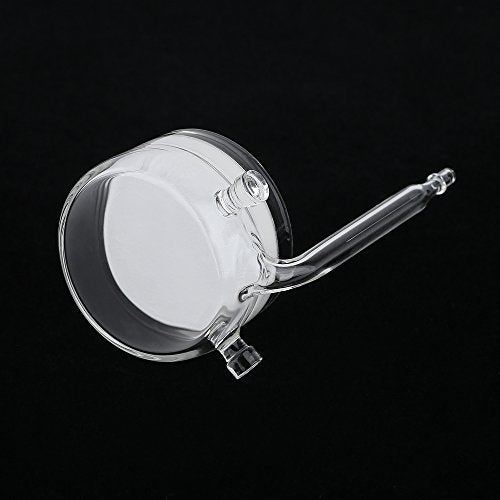 CO2 Diffuser Glass Reactor with U Shape Connecting Tube for Pollen Aquarium Plants Tank(CO2 Diffuser-Small Flat-Bottomed) - color: CO2 Diffuser-Small Flat-Bottomed