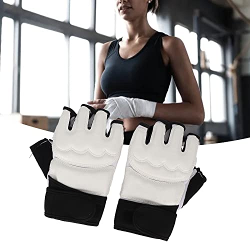 Taekwondo Sparring Gloves Professional Adult Kid Breathable Punch Bag Training Kickboxing Gloves, for Sparring Martial Arts Boxing Training for Adults and Kids (S) - size: Small
