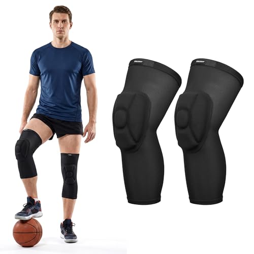 Volleyball Knee Pad for Women Men, Non-Slip and Thickening Anti-Collision Sports Protection Knee Pad, Elastic & Breathable Knee Brace Ideal for Mountain Bike Skateboard Volleyball(Knee Pads,Medium) - size: Knee Pads(Medium)