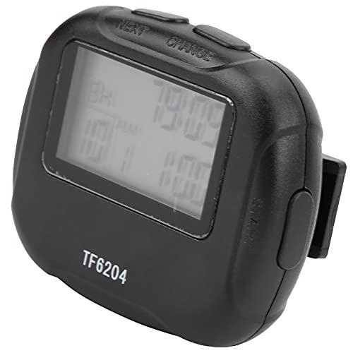 Interval Timer for Sports Yoga Training, Accurate Segment Stopwatch for Boxing Running Weightlifting, Lightweight ABS Timer for Yoga, Boxing, and Other Sports
