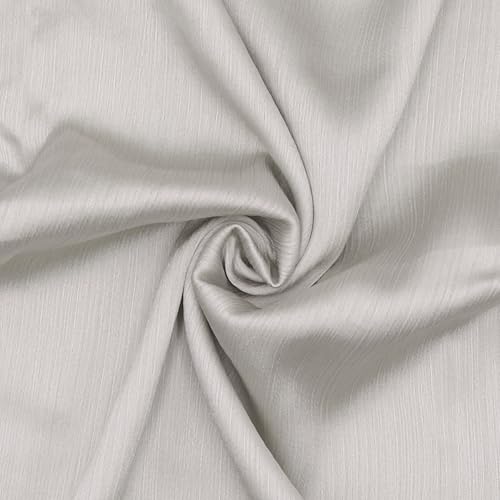 JUMISEE Silky Satin Hijab Scarf for Women Fashion Crinkle Crepe Instant Muslim Islamic Hijab Head Wrap Long Shawls - color: Light Grey