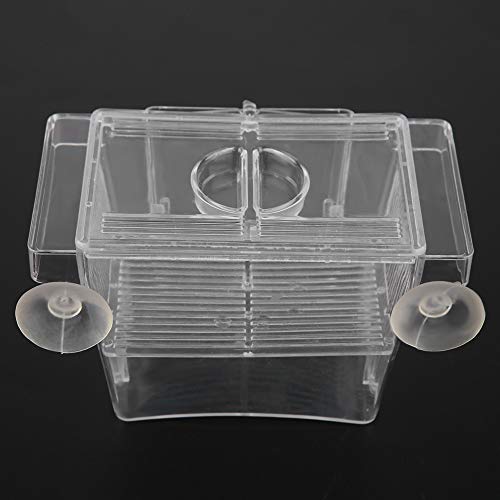 Split Fish Betta 5 Gallon Fish 14 X 8 X 8 Acrylic Aquarium Fish Breeding Box Incubation Box Small Size
