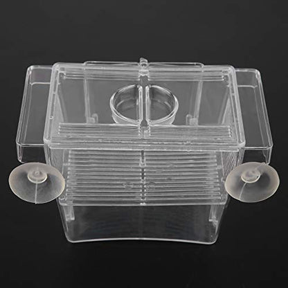 Split Fish Betta 5 Gallon Fish 14 X 8 X 8 Acrylic Aquarium Fish Breeding Box Incubation Box Small Size