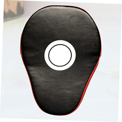 Handheld Boxing Pads for Taekwondo MMA Training Durable Focus Pads with for Kickboxing Karate Red Black
