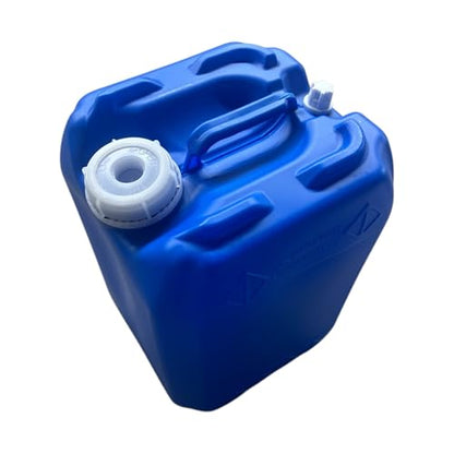 5 Gallon Hedpack with Cap | Carboy | Brewing & Fermentation | Stackable | BPA FREE- Food Safe (BLUE) - color: Blue