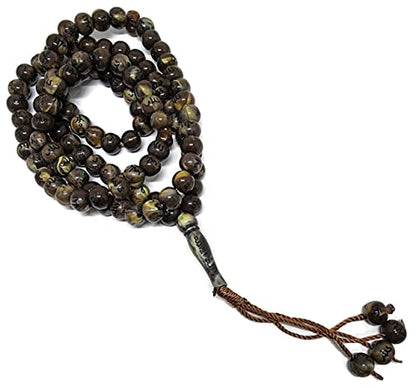 Muslim Tasbih 99 Beads AMN106 Islam Prayer dhikr Beads with Allah Muhammad Names Engraved