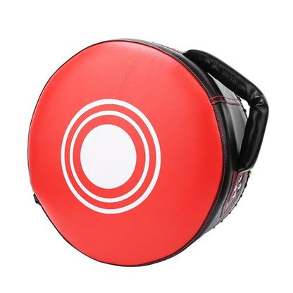 Gavigain Boxing Pads, Boxing Pads Curved Focus Mitts Taekwondo Focus Strength Training Shield Kick Boxing Pad for MMA, Kickboxing, Martial Arts, Muay Thai, Karate Training - color: Red