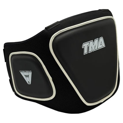 TMA Boxing Belly Pad Chest Guard MMA Body Protector Martial Arts Rib Shield Armour, Muay Thai, Kickboxing, Taekwondo Training, Maximum Durability, Secure Fit