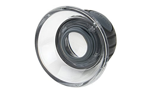 Carson LumiLoupe Plus 17.5x Power Stand Loupe Magnifier with Dual Lens Focusing System (LO-15), Black - style: .75" Diameter (17.5x)