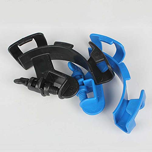 Water Pipe Clamps Clip FishTanks Adjustable Mounting Clip Holder for Aquarium Tube Hose Random