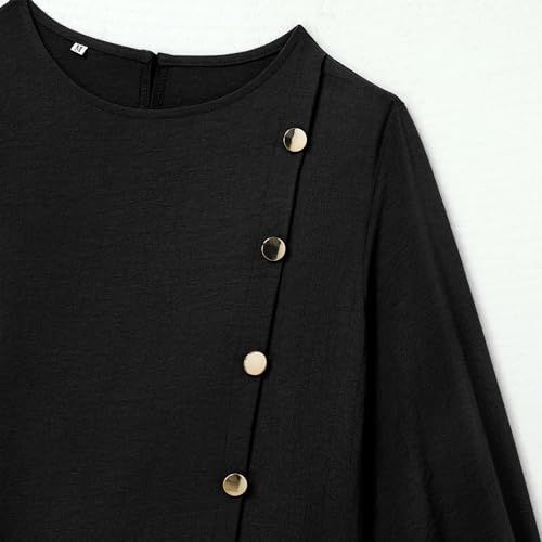 IDOPIP Abaya Dress for Women Muslim Set Long Sleeve Ramadan Islamic Dress Shirt with Pants 2PCS Dubai Prayer Casual Clothes - color: Black - Split, size: Medium