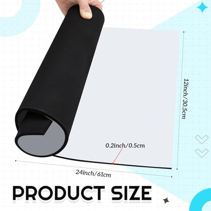 Pangda 1 Pcs 24 x 12 Inch Aquarium Fish Self Leveling Mat for Under Tank 5mm Thick Foam Compressible Neoprene Mat with Adhesive Backing Shockproof Waterproof Easy to Cut Stability, Black - size: 24 x 12 Inch