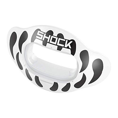 Shock Doctor Interchange Shield for Lip Guard - Mouthpiece NOT Included - for Football | Swap Lip Guard Shield Design. Single or Double Pack. - style: Fangs