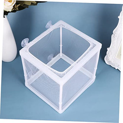 2pcs Portable Fish Hatching Net Isolation Box Water Separation Net for Aquarium Breeding for Home Tank Use and Cloth Materials s