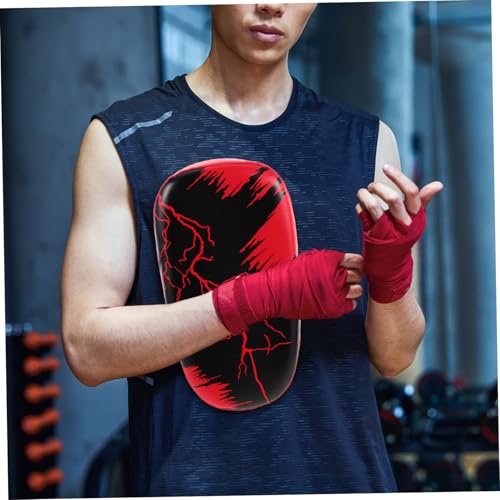 Yardwe Kickboxing Pads for Taekwondo and Karate Training Explosionproof Pu Striking Shield for Sparring and Fitness Height Versatile Martial Arts Equipment