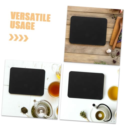 Garneck 2pcs Non- Silicone Coffee Tamper Mat Espresso Tamping Pad Grinding Kitchen Countertop Protector for Home and Coffee Shop Use