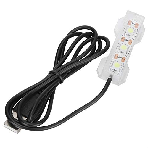 Tnfeeon Small Aquarium Water Plant Light,Full Spectrum Aquarium Lighting for Home Desktop Mini Decoration Soft LED Lamp with USB Connector