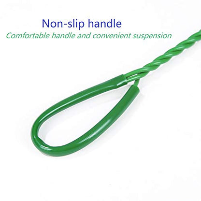 Aquarium Fishing Net Fish Tank Cleaning Tools Fine Mesh Net with Plastic Handle Green 8 Inch - size: 8 Inch