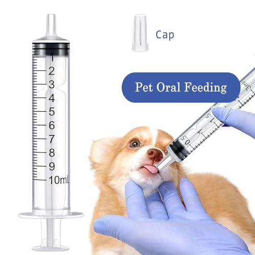10ml Syringe for Liquid,Syringe Without Needle,Sterile Individually Packed 20pcs. - size: 10ml-20pcs